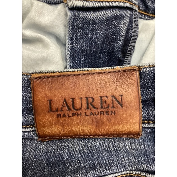 Lauren Ralph Lauren Womens Blue Wash straight leg Jeans Size 10 - Picture 7 of 11